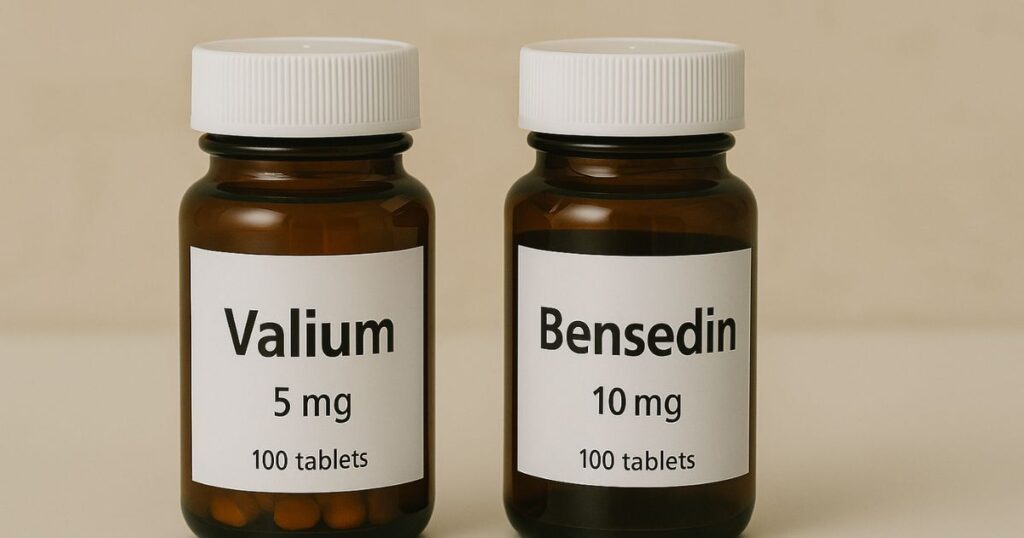 Bensedin Diazepam Vs Valium